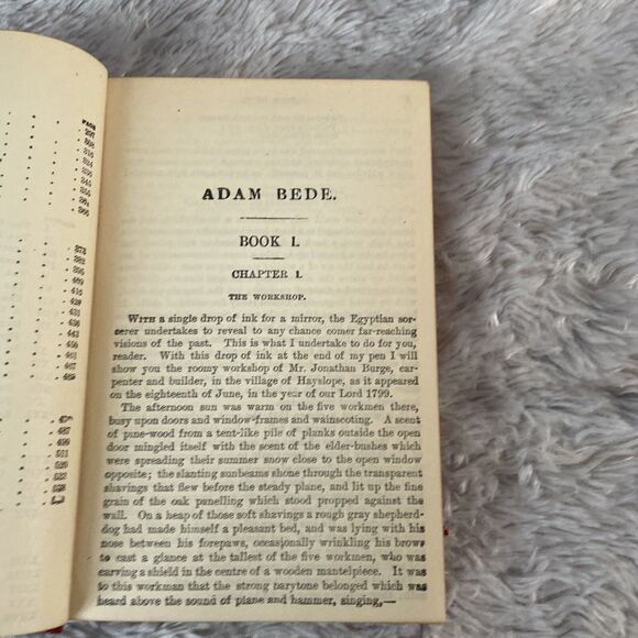 Antique Adam Bede by George Eliot 1925 AL Burt Company Classic Victorian Novel - Picture 8 of 12